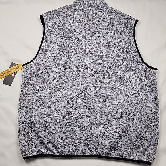 LEE Men’s Zippered Outdoor Vest Gray Men Size 2XL Cozy Fall Outdoor Sporty NEW - Picture 10 of 10
